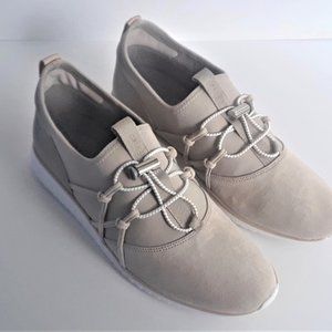 COLE HAAN Women's Shoes StudioGrand Freedom Sneakers Dove Beige 8.5 New with Box